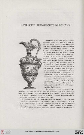 2. Pér. 2.1869: L' exposition rétrospective de Beauvais