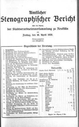 16. April 1920