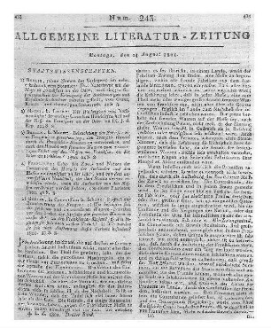 Karamzin, N. M.: Briefe eines reisenden Russen. Bd. 5. Aus d. Russ. v. J. Richter. Leipzig: Hartknoch 1801