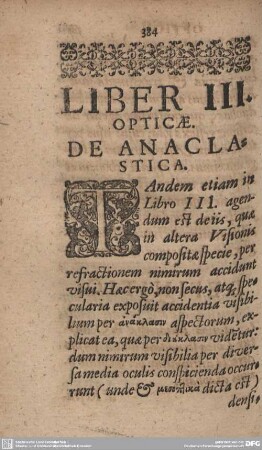 Liber III. Opticae. De Anaclastica.