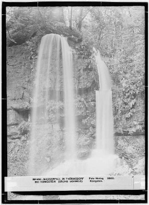 Behne-Wasserfall in Thürmsdorf bei Königstein