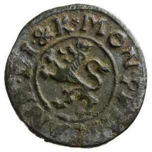 Münze, Oertgen, 1/4 Stüber, 1667 - 1718 n. Chr.