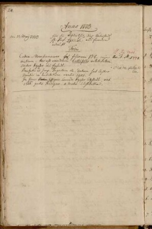 Für die Bibliothek durch Unterhandl[ung] [...] Prof. Eyrings, aus Franken erkauft. [Betrifft Bellifortis-Handschrift.]