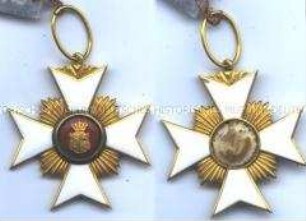 Fürstlich Reußisches Ehrenkreuz, 1. Klasse