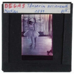 Degas, Die Tänzerin beim Fotografen