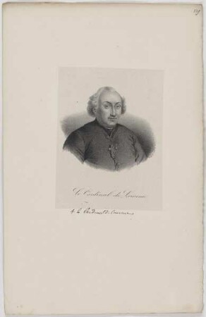 Bildnis des Étienne Charles de Loménie de Brienne
