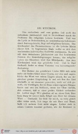 Die Mystiker