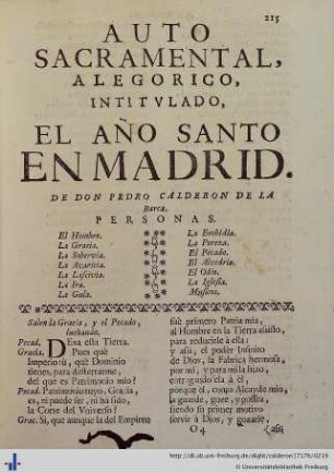 El Año Santo en Madrid.