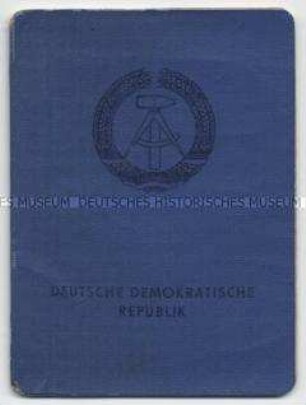 Personalausweis der DDR - Personenkonvolut