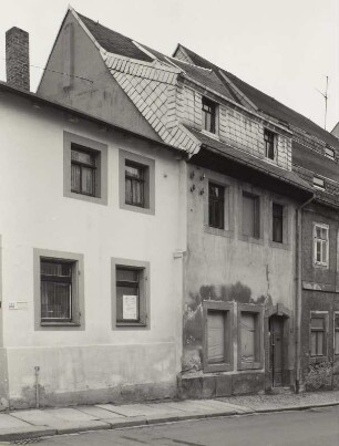 Mittweida, Wohnhaus : Mittweida, Wohnhaus, Neustadt 6, vor 1700, 1796, Straßenansicht