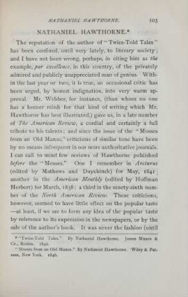 Nathaniel Hawthorne