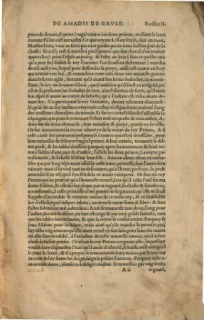 Amadis de Gaule, 1