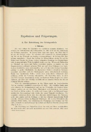Ergebnisse und Folgerungen.