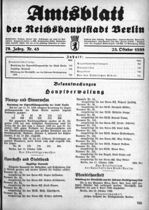 1938,43: Nr. 43, 23. Oktober 1938