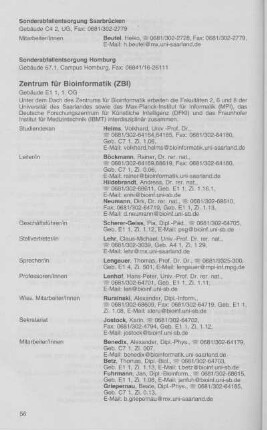 Zentrum für Bioinformatik