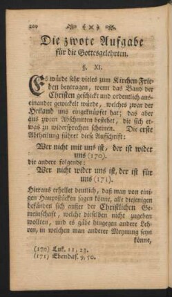 Die zwote Aufgabe für die Gottesgelehrten