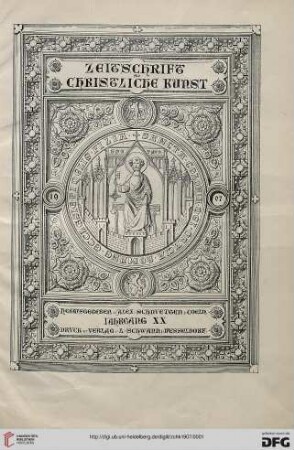 20: Zeitschrift für christliche Kunst