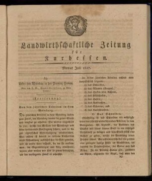 Monat Juli 1827