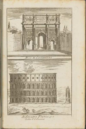 Arco di Costantino / Anfiteatro Flavio detto il Colosseo