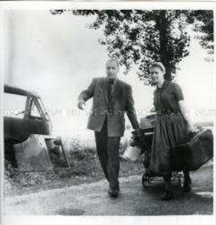 Szenenfoto aus dem DFF-Fernsehfilm "Wege übers Land"
