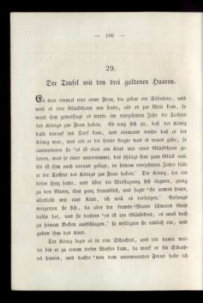 29. Der Teufel mit den drei goldenen Haaren.