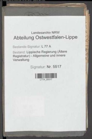 Armenwesen im Kirchspiel Varenholz