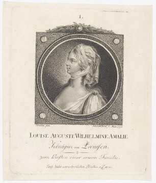Bildnis der Louise Auguste Wilhelmine Amalie Königin von Preußen