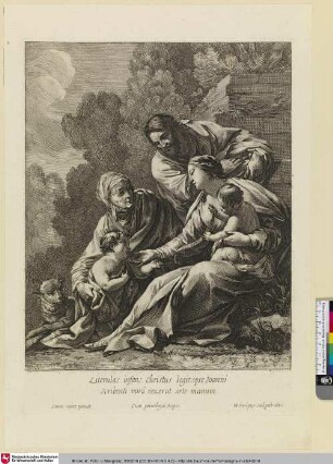[Die heilige Familie; La Sainte Famille]