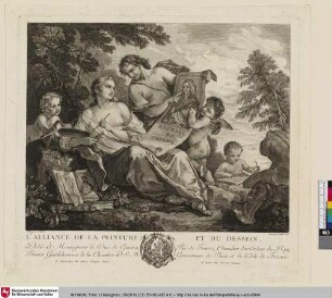 L'alliance de la peinture et du dessein