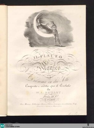 Il flauto magico : dramma in due atti