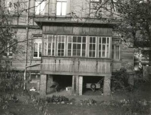 Wurzen, Freiligrathstraße 7. Villa (1880/1890). Veranda