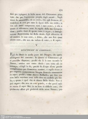 V. Dell'Ideale Di Correggio.