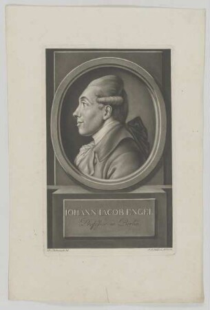 Bildnis des Iohann Iacob Engel