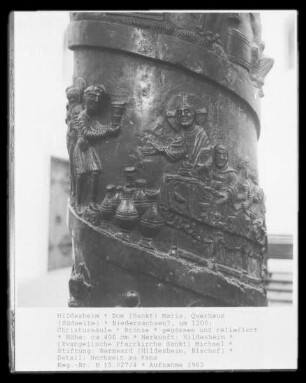 Bernwardssäule & Christussäule — Hochzeit zu Kana
