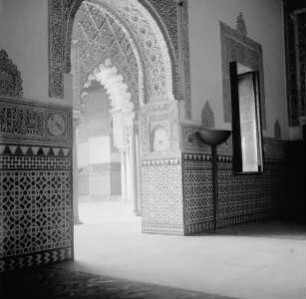 Alcázar — Palacio mudéjar — Salón del Techo de Carlos V.