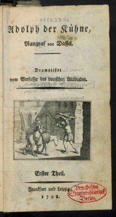 T. 1: Adolph der Kühne, Raugraf von Dassel