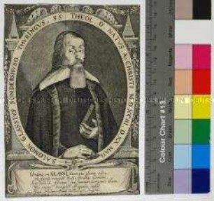 Porträt des lutherischen Theologen Salomon Glaß