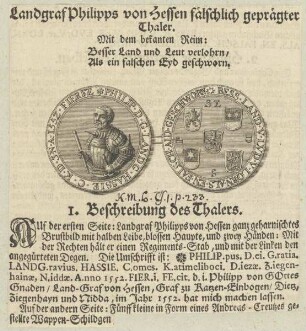 Bildnis von Landgraf Philipp von Hessen