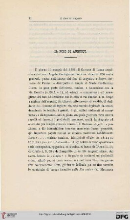 17: Il foro di Augusto, [1]