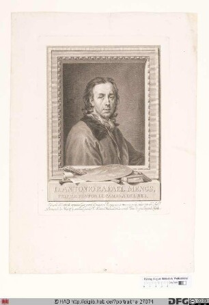 Bildnis Anton Raphael Mengs
