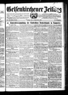 Gelsenkirchener Zeitung. 1902-1940