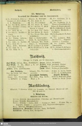 I. Abtheilung. Behördenverzeichnis : I. Abtheilung. Behörden und Vereine