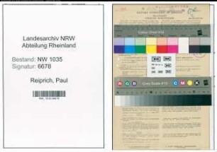 Entnazifizierung Paul Reiprich , geb. 17.10.1902 (Steiger)