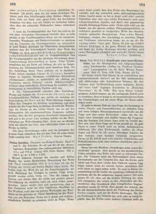 174-176 [Rezension] Sturm, Paul, Grundfragen eines neuen Kirchenliedes
