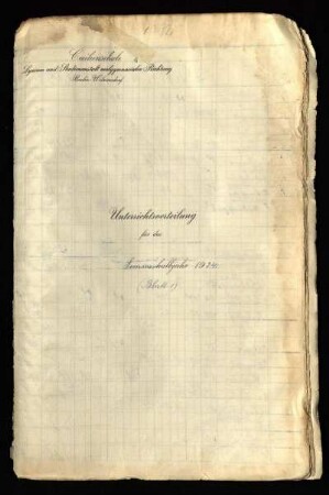 1924/25: Jahresbericht ... - 1924/25