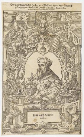 Bildnis des Kurfürsten Friedrich II., des Weisen, von der Pfalz