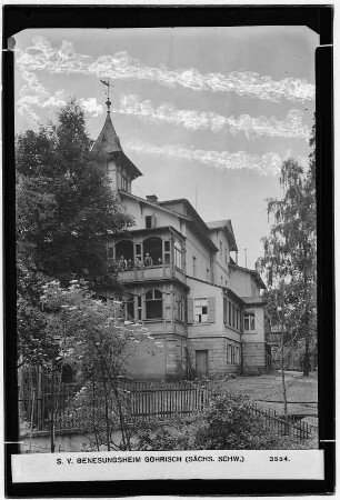 Genesungsheim der Sozialversicherungsanstalt Sachsen im Kurort Gohrisch