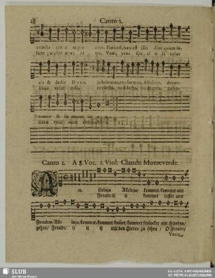 Monteverdi, Claudio: Alleluja
