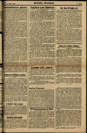Zweite Ausgabe vom Freitag, den 16. Februar 1940.