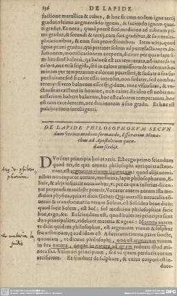 De Lapide Philosophorum secundeum...